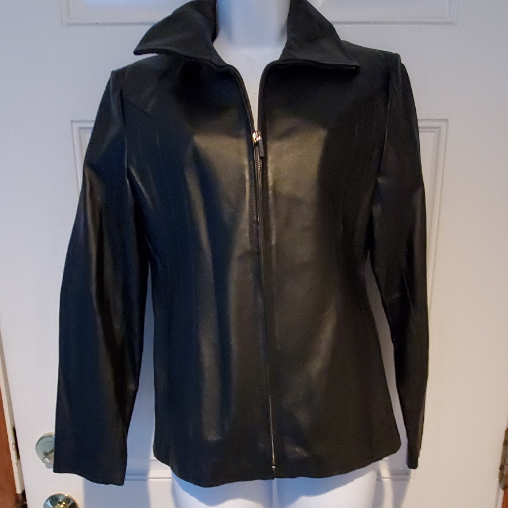 Leather Jacket. Small
